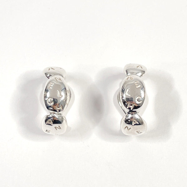 CHANEL earring logo Silver925 Silver Women Used –