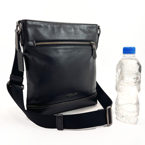 COACH Shoulder Bag F78147 leather Black mens Used
