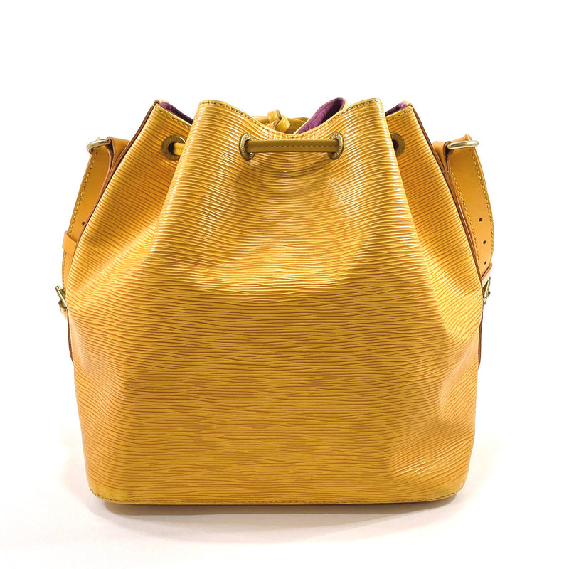 LOUIS VUITTON Epi Petit Noe Gold Buckle Shoulder Bag Yellow M44109 – Brand  Off Hong Kong Online Store