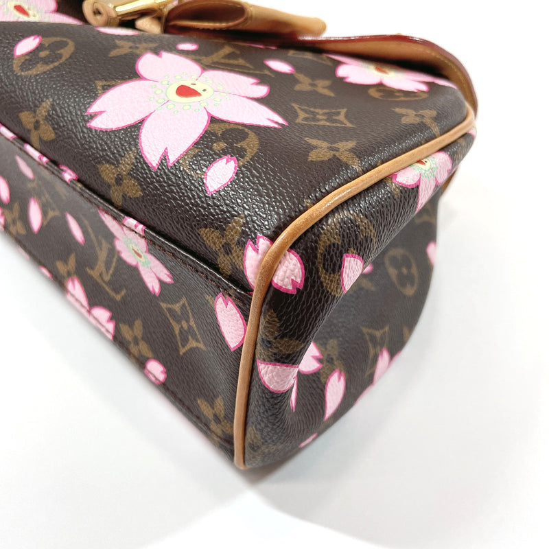 LOUIS VUITTON Monogram Cherry Blossom Sac Retro PM Hand Bag M92012
