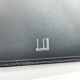 Dunhill wallet leather Black mens Used