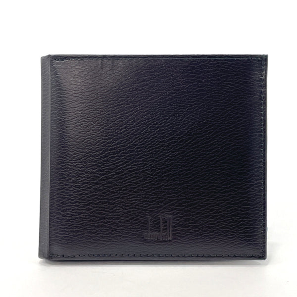 Dunhill wallet leather Black mens Used