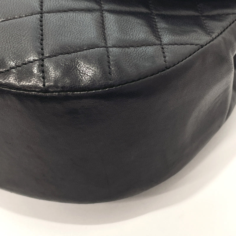 Chanel Black Quilted Lambskin Hobo Bag