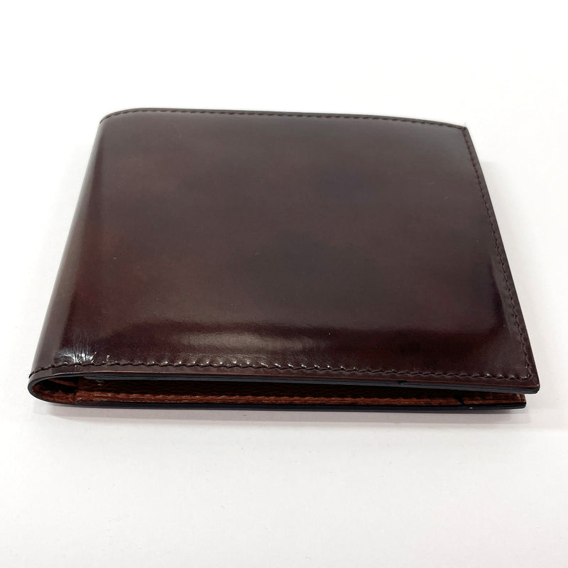 Dunhill wallet Patent leather Brown mens Used