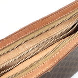 CELINE business bag Macadam vintage PVC/leather Brown mens Used