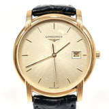 LONGINES Watches L4.697.2 Plaisance Stainless Steel/leather gold gold mens Used