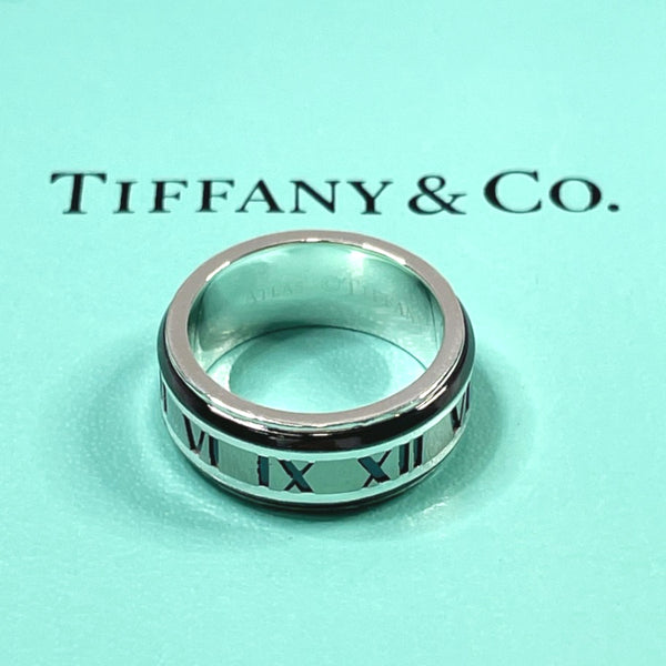 TIFFANY&Co. Ring Atlas Silver925/titanium #15(JP Size) Silver Women Used