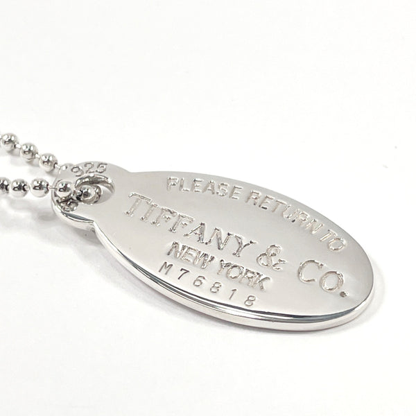 TIFFANY&Co. Necklace Return to Oval tag Silver925 Silver Women Used