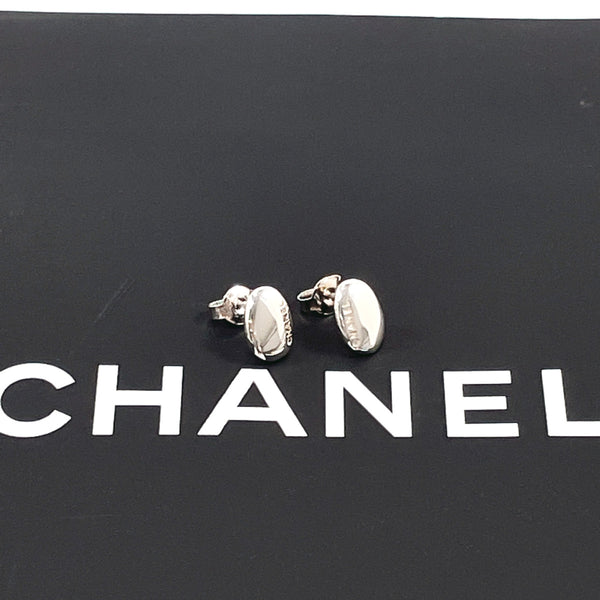CHANEL earring Beans Silver925 Silver Women Used