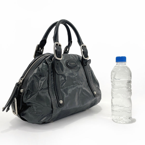 TOD’S Handbag Nylon/leather gray gray unisex Used