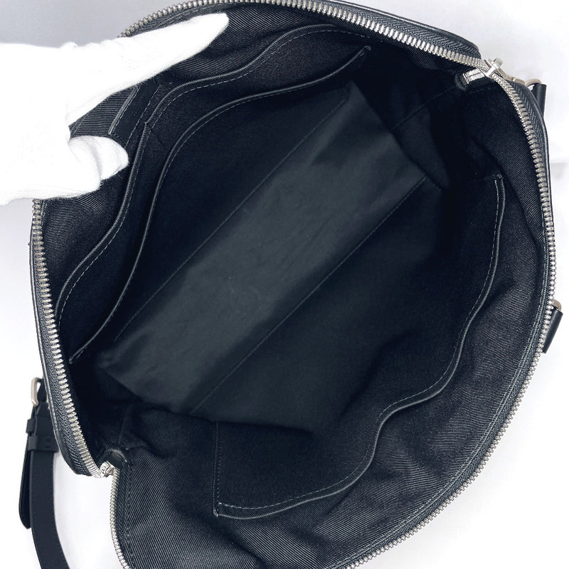 LOUIS VUITTON Business bag N41019 avenue briefcase Damier Infini Black Black mens Used