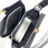GUCCI Handbag 26・000・0907 Old Gucci vintage leather Black Women Used