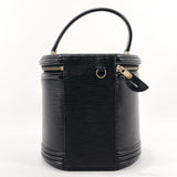 LOUIS VUITTON Handbag M48032 Cannes Vanity bag Epi Leather Black Black Women Used