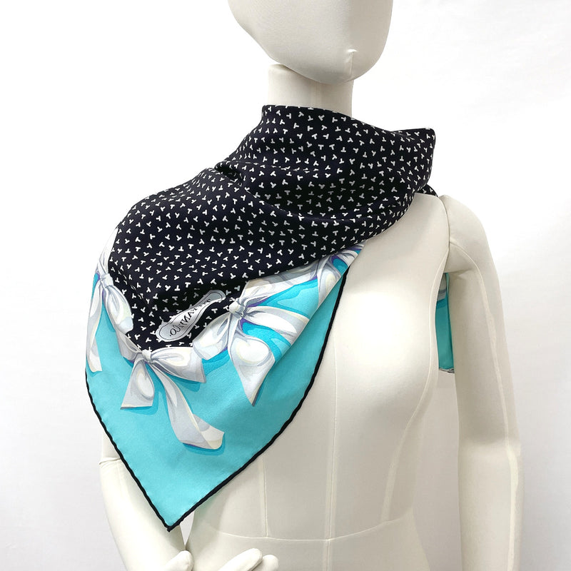TIFFANY&Co. scarf ribbon silk blue blue Women Used