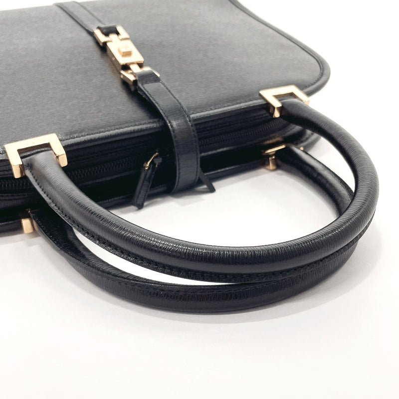 GUCCI Handbag 002・1071 Jacky bag leather Black Women Used