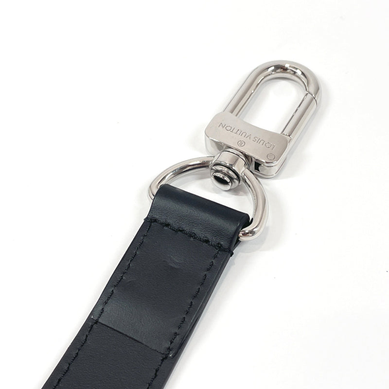 Louis Vuitton black shoulder strap Leather Cloth ref.521528 - Joli Closet