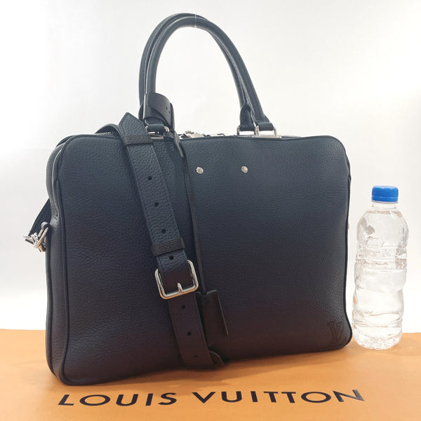 LOUIS VUITTON Business bag M55228 Armando Taurillon Clemence Navy mens Used