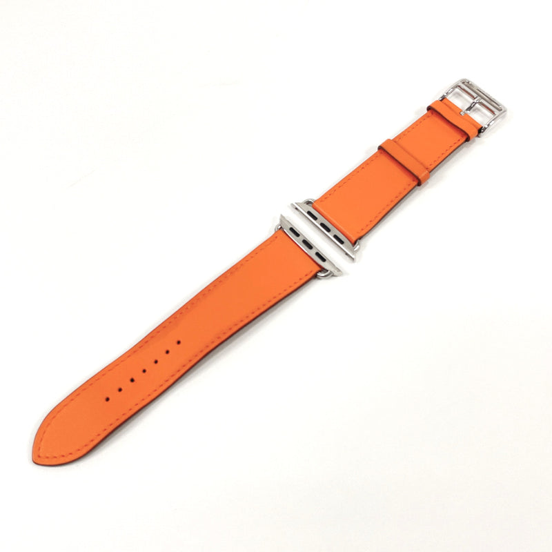 HERMES Watches simple tour leather strap Apple Watch Vaux Swift