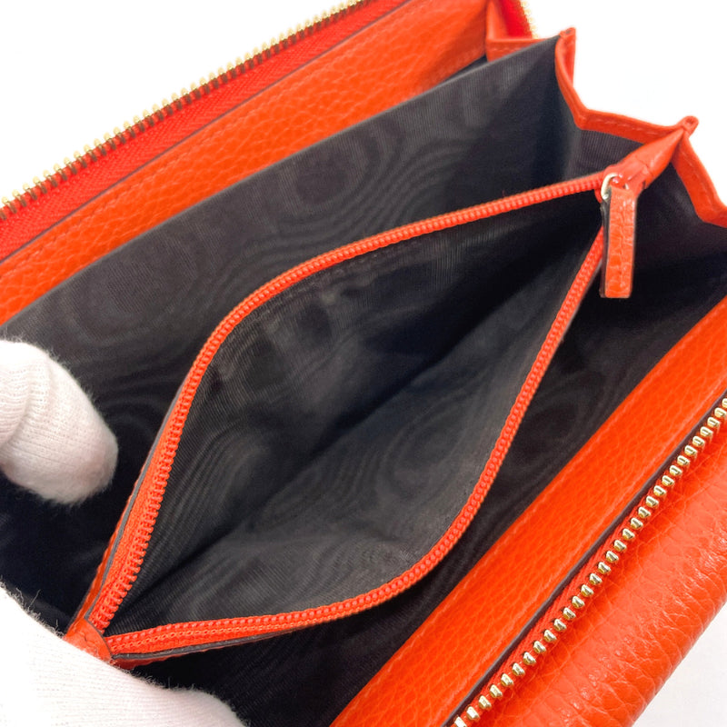 GUCCI purse 449397 Interlocking GG leather Orange Women Used – JP 