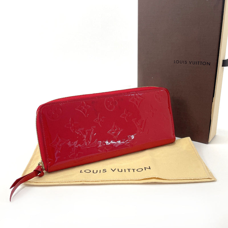 LOUIS VUITTON purse M90921 Portefeiulle Clement Monogram Vernis