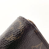 LOUIS VUITTON coin purse M60067 Zippy Monogram canvas Brown unisex Used