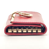 Salvatore Ferragamo key holder IR-224627 Gancini leather Red Women Used