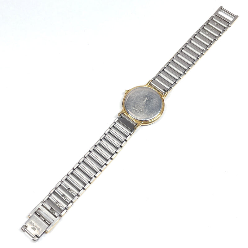 YVES SAINT LAURENT Watches Stainless Steel/Stainless Steel Silver Silver Women Used