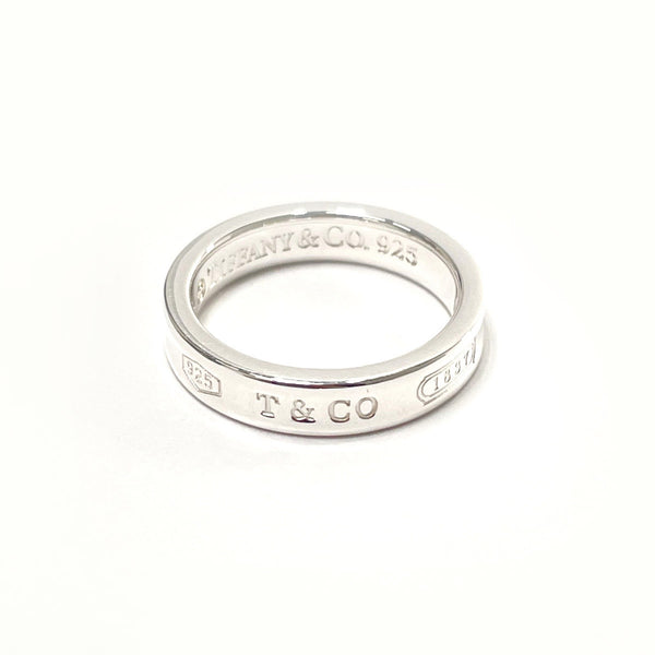 TIFFANY&Co. Ring Narrow 1837 Silver925 #9(JP Size) Silver Women Used