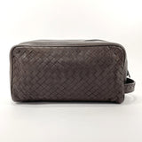 BOTTEGAVENETA Clutch bag 174361 Intrecciato leather Brown mens Used