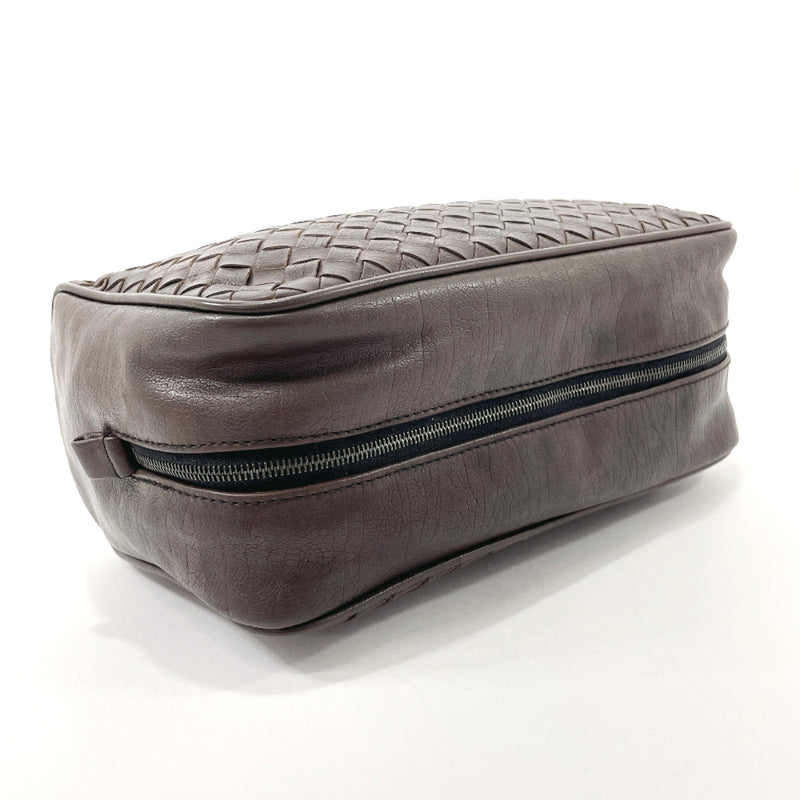 BOTTEGAVENETA Clutch bag 174361 Intrecciato leather Brown mens Used