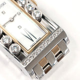 SWAROVSKI Watches 5096689 Lovely Crystal Square Stainless Steel/Stainless Steel Silver Silver Women Used