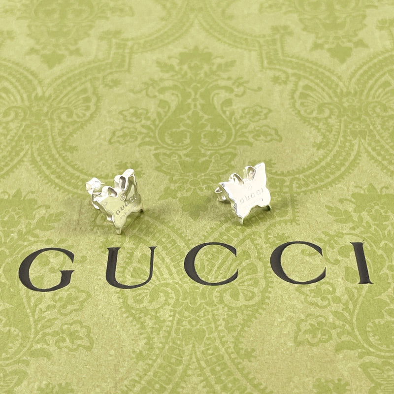 Gucci Heart earrings with Gucci trademark in Sterling Silver YBD223990001 -  Jewelry, Ladies Jewelry - Jomashop