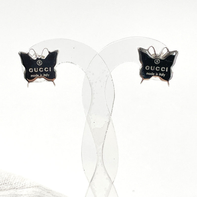GUCCI 🤍 butterfly logo drop earrings | LINE SHOPPING