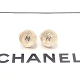 CHANEL Earring COCO Mark metal/Resin system Silver Women Used