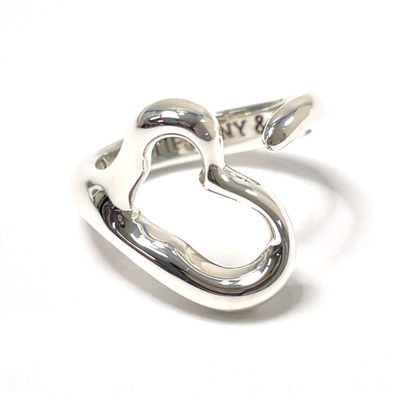 TIFFANY&Co. Ring Open heart El Saperetti Silver925 #5(JP Size) Silver Women Used