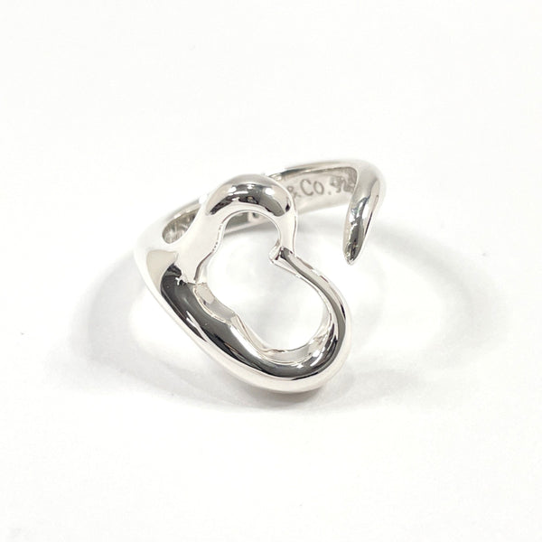 TIFFANY&Co. Ring Open heart El Saperetti Silver925 #8(JP Size) Silver Women Used