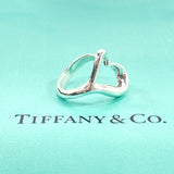 TIFFANY&Co. Ring Open heart El Saperetti Silver925 #13(JP Size) Silver Women Used