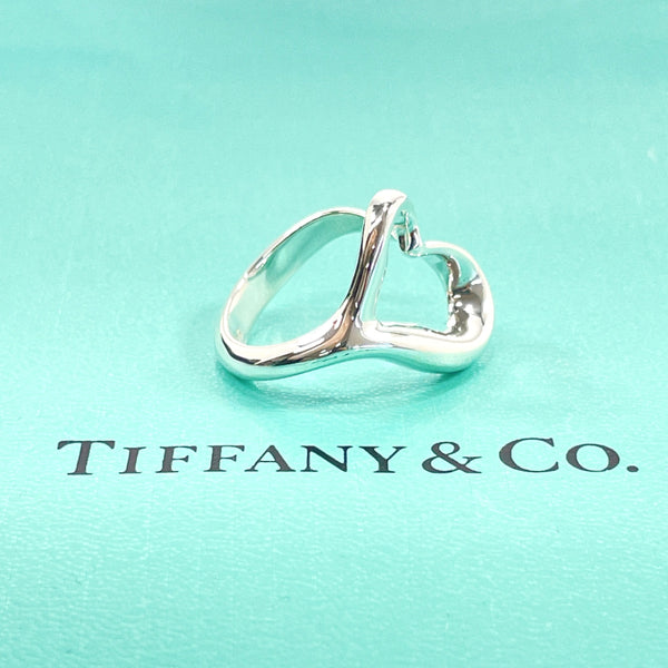 TIFFANY&Co. Ring Open heart El Saperetti Silver925 #13(JP Size) Silver Women Used