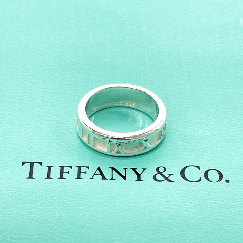 TIFFANY&Co. Ring Atlas Silver925 #12(JP Size) Silver Women Used