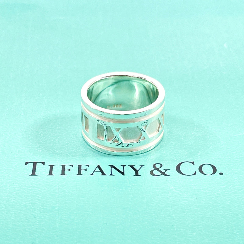 TIFFANY&Co. Ring Atlas Silver925 #14(JP Size) Silver Women Used