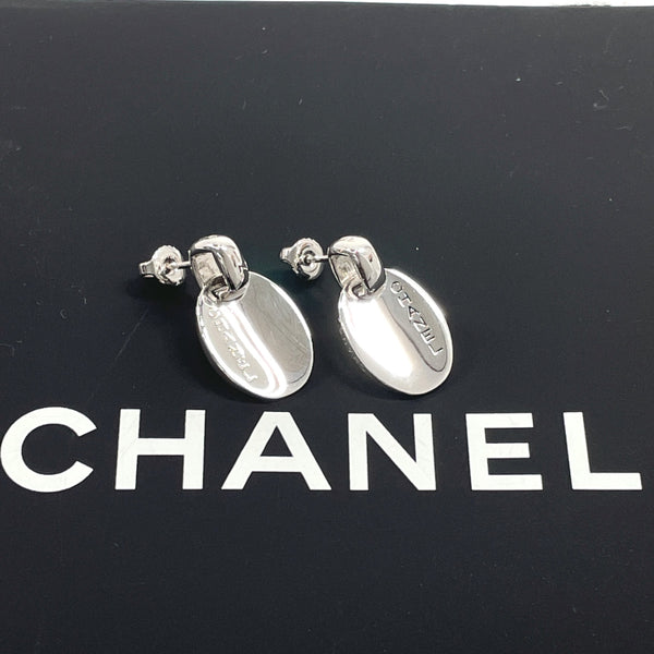 CHANEL earring Beans Silver925 Silver Women Used