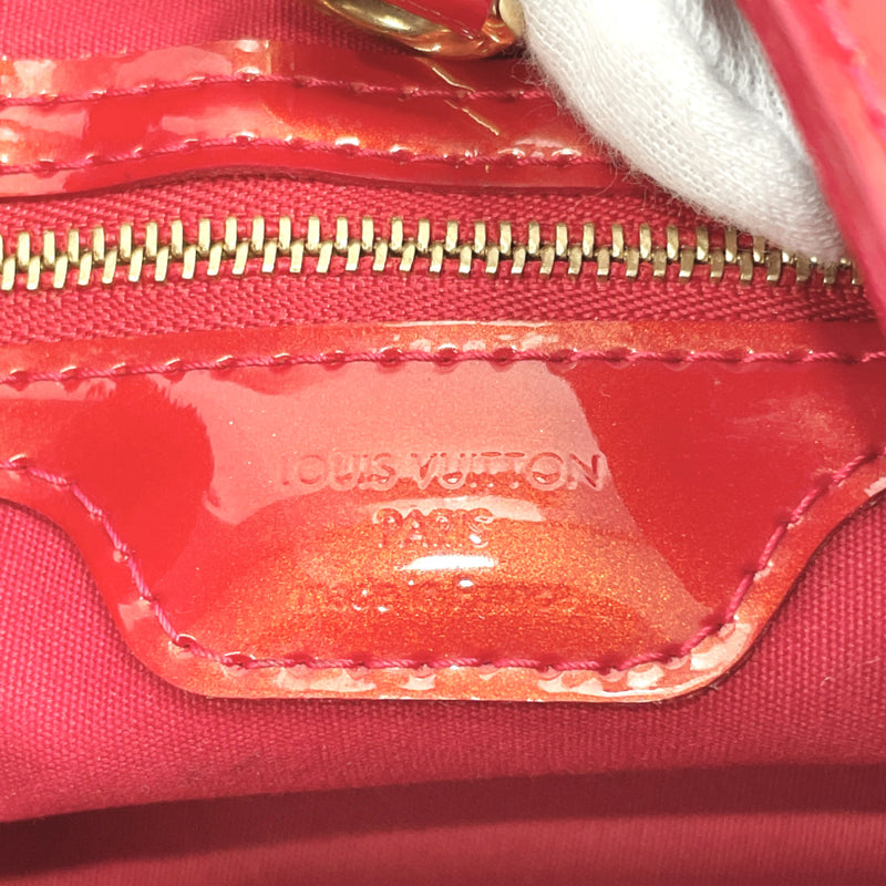 Louis Vuitton Wilshire Monogram Shoulder Bag PM Red Leather for