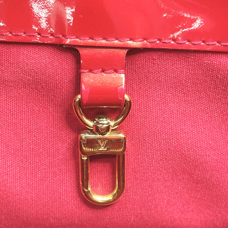 LOUIS VUITTON Handbag M93642 Wilshire PM Monogram Vernis Red Women
