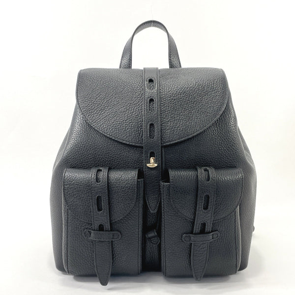 Furla Backpack Daypack 1056797 NET S BACKPACK HSF NERO BACW leather/ Black Black Women Used