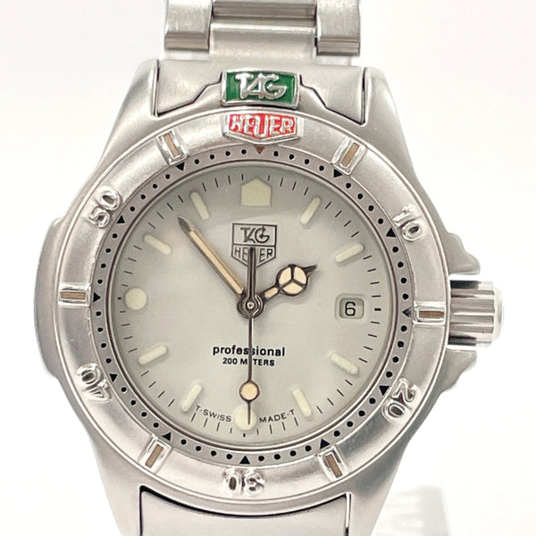 TAG HEUER Watches 999.708A 4000 series Stainless Steel/Stainless Steel Silver Silver Women Used