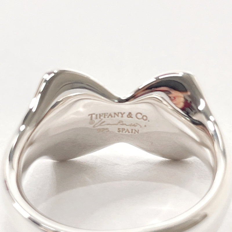 TIFFANY&Co. Ring ribbon El Saperetti Silver925 #7(JP Size) Silver Women Used
