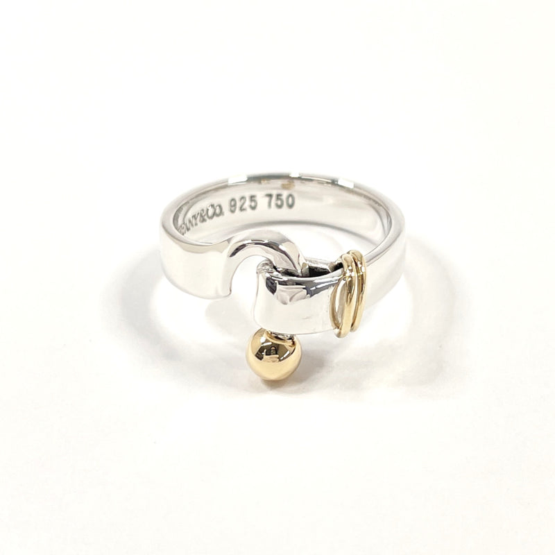 TIFFANY&Co. Ring Hook & Eye Silver925/K18 yellow gold #9(JP Size