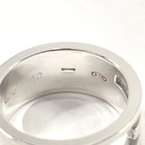 GUCCI Ring Branded Cutout G Silver925 #9.5(JP Size) Silver Women Used