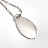TIFFANY&Co. Necklace Return to Oval tag Silver925 Silver Women Used