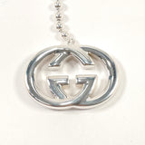 GUCCI Necklace Interlocking G Silver925/ Silver Silver Women Used